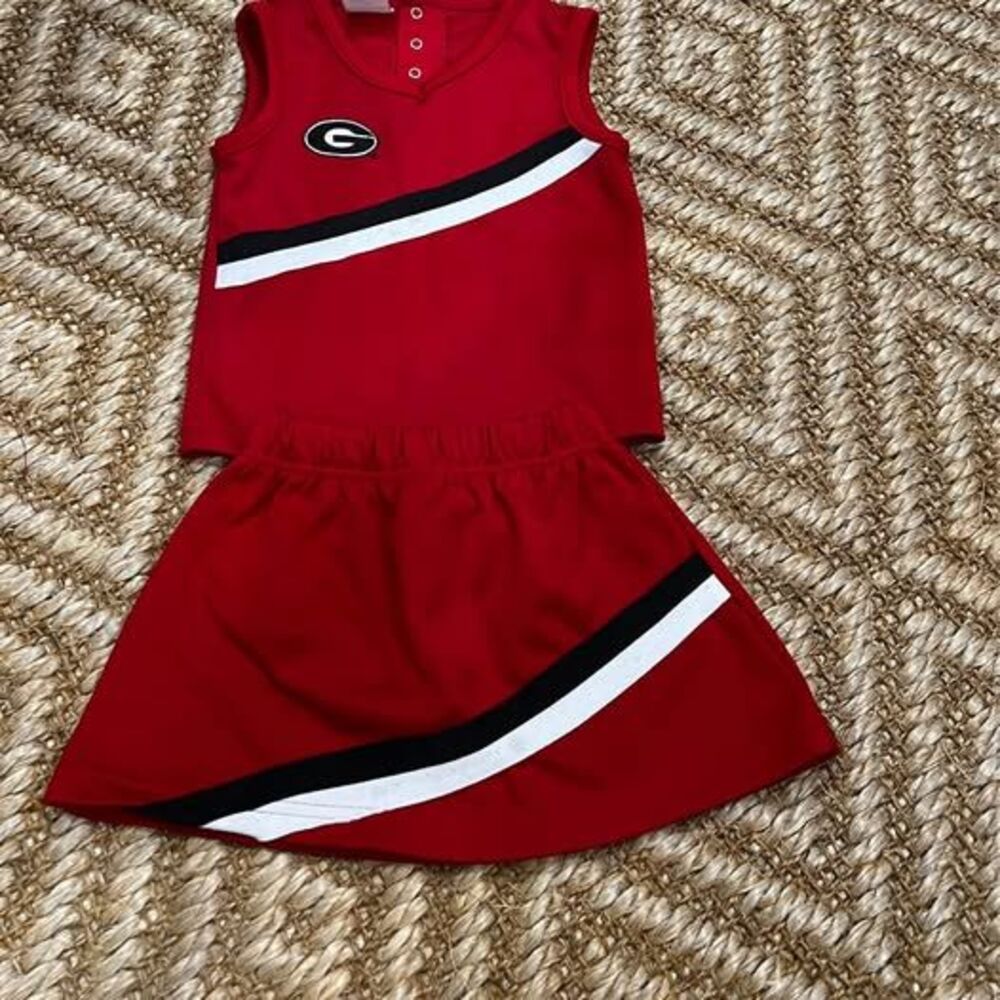 Rivalry Threads Georgia Bulldogs Cheerleader Outfit 2T